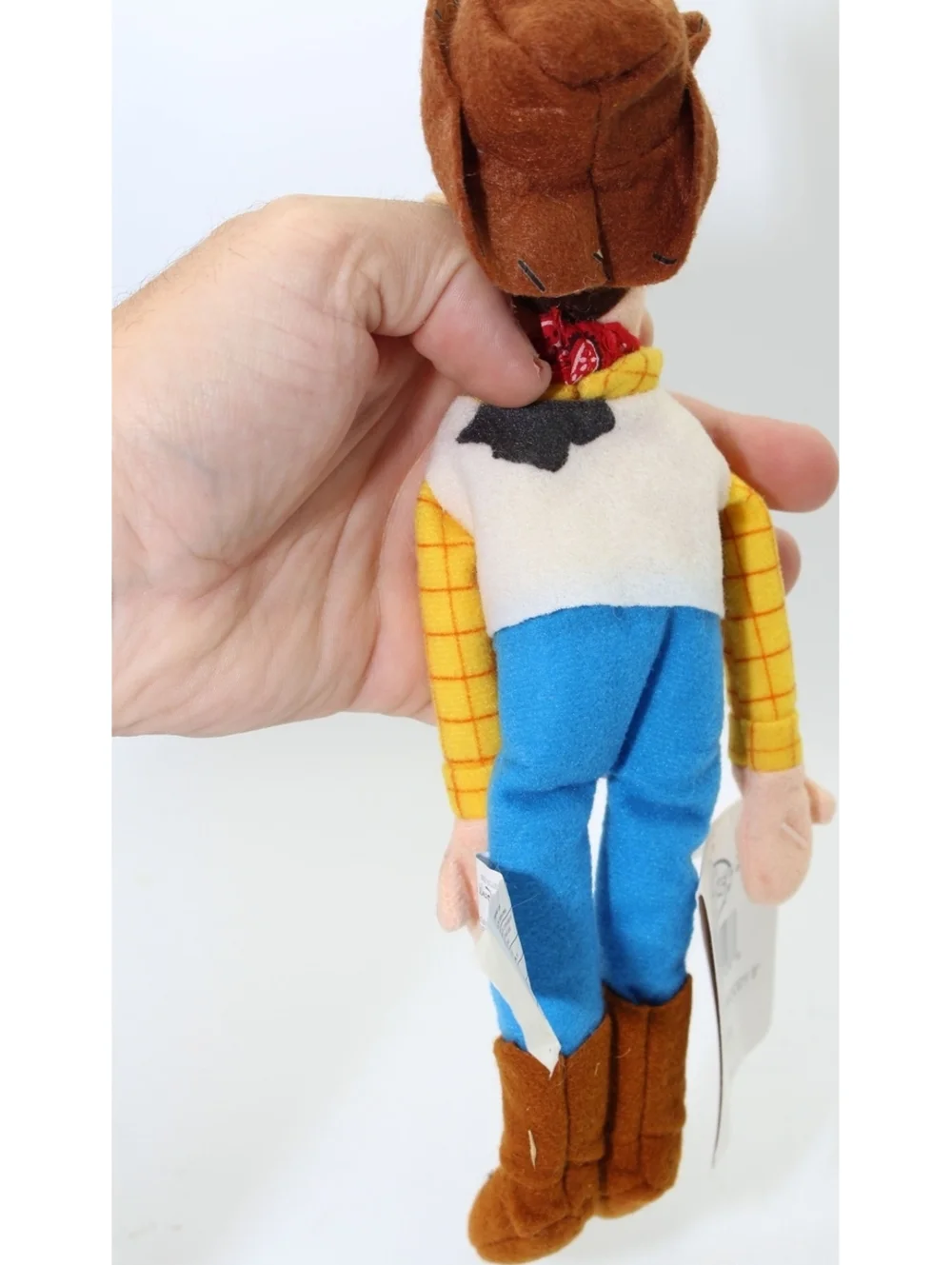 VTG 1995 Disney Parks Pixar Toy Story Mini Bean Bag Sheriff Woody Plush 9